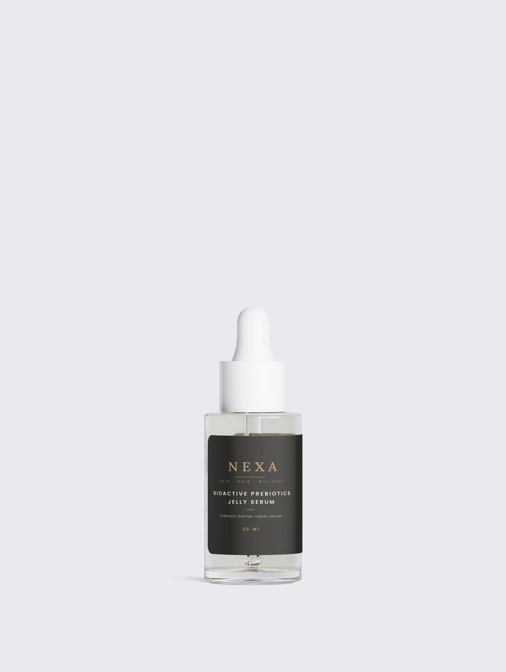 Nexa Bioactive Prebiotics Jelly Serum dropper bottle, front view