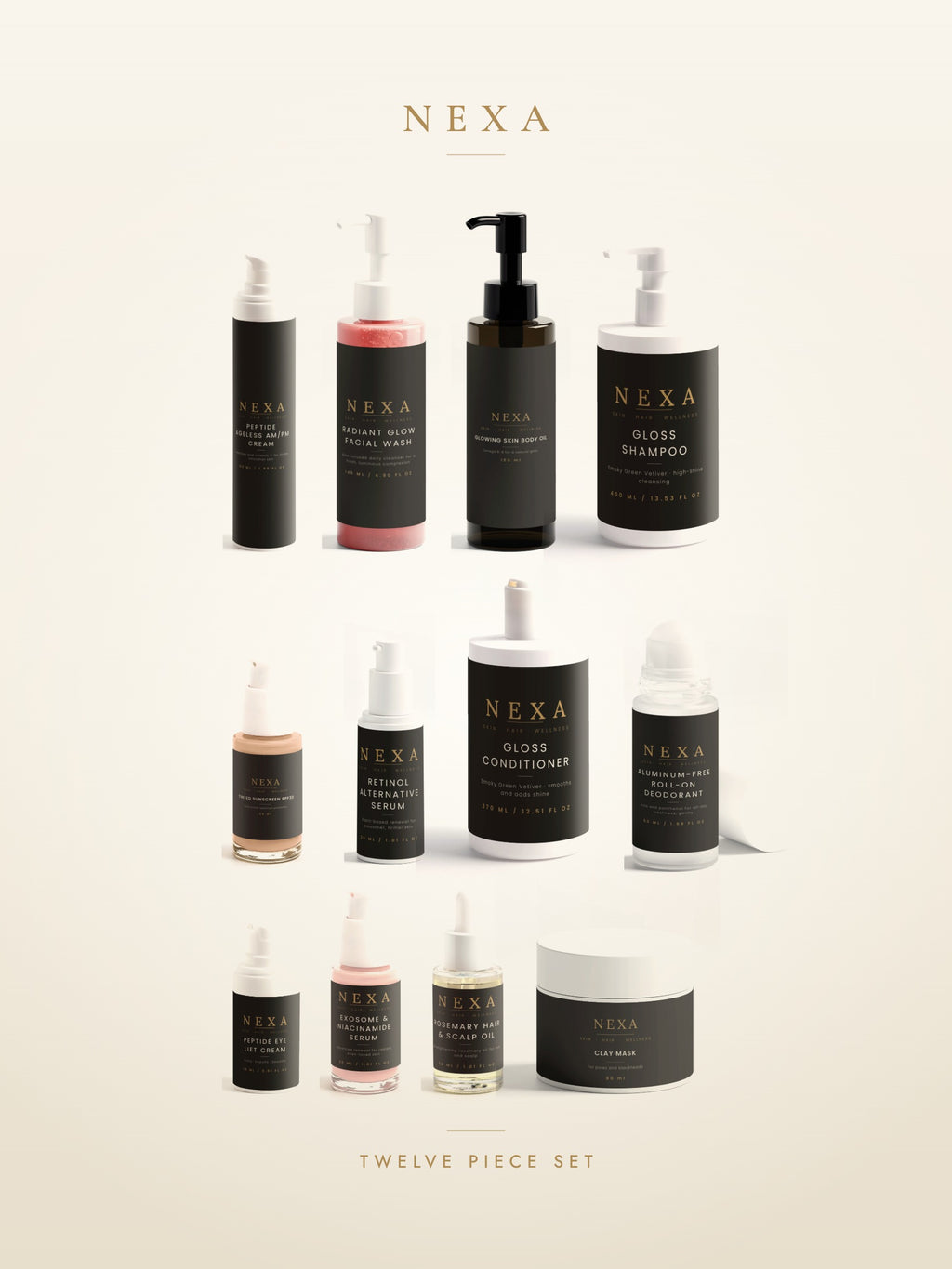 Everything Nexa — all products shown together