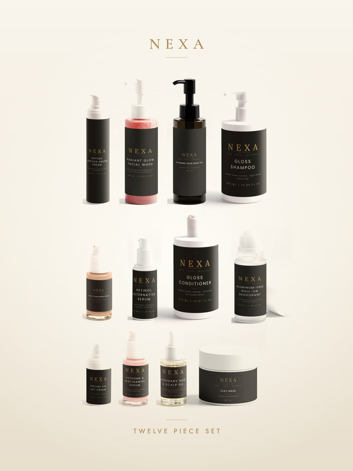 Everything Nexa — all products shown together