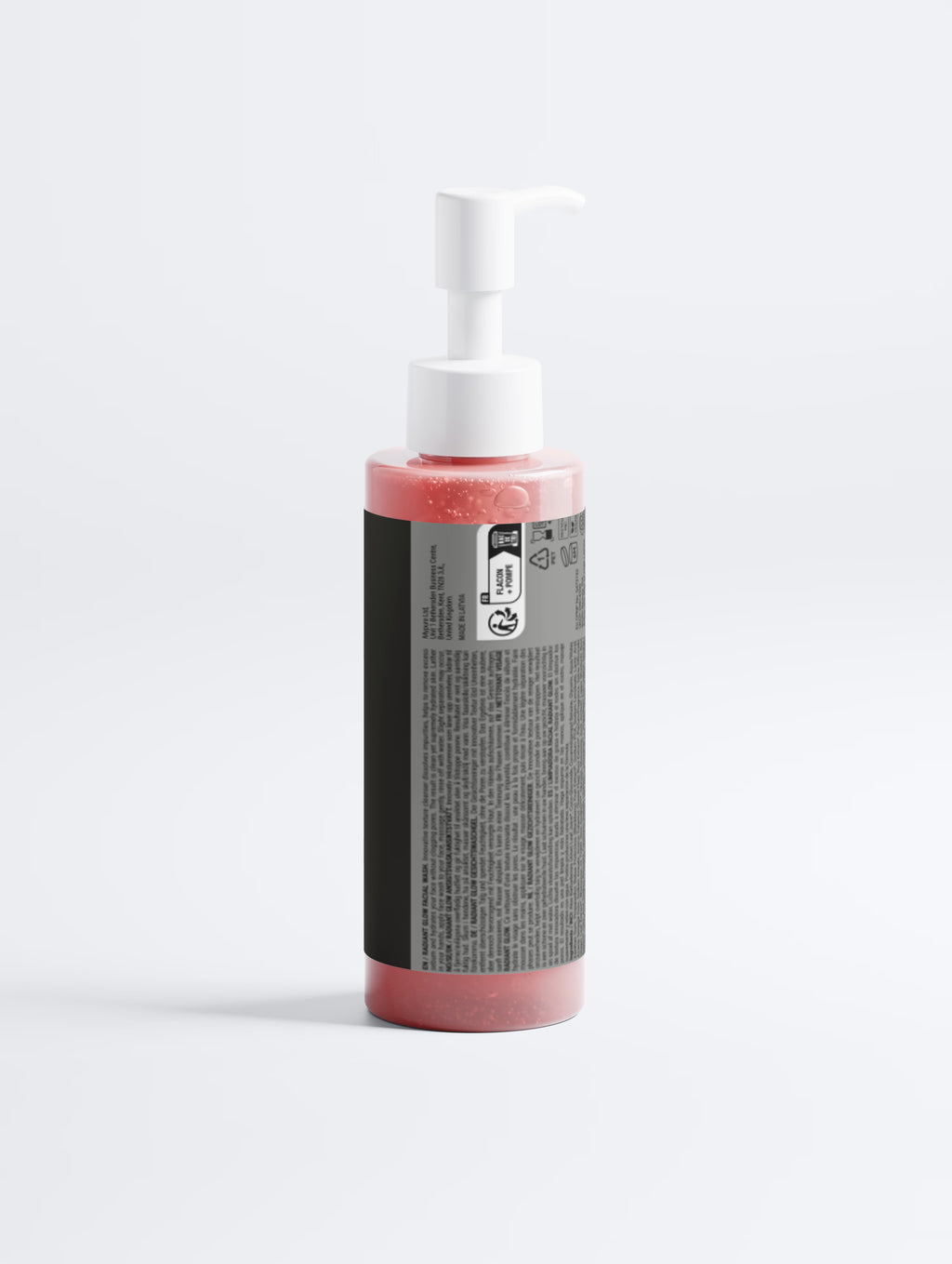 Nexa Radiant Glow Facial Wash, second view showing the pump spout