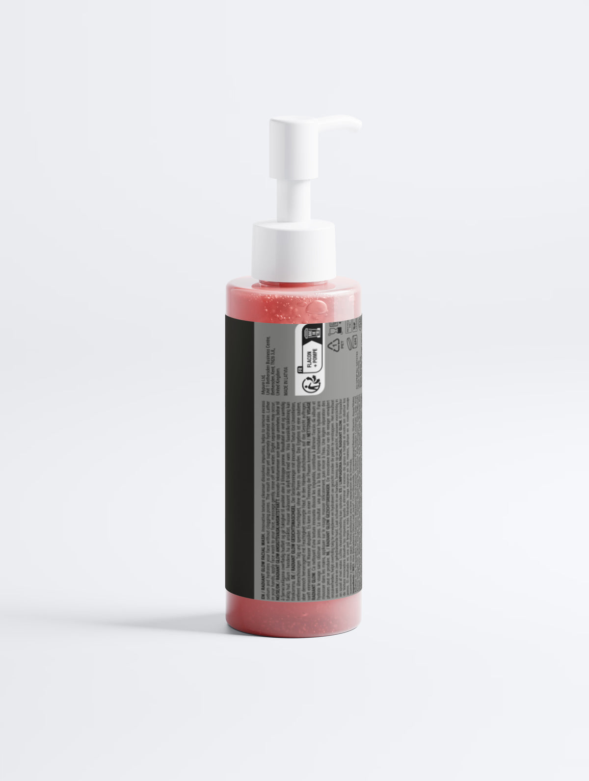 Nexa Radiant Glow Facial Wash, second view showing the pump spout