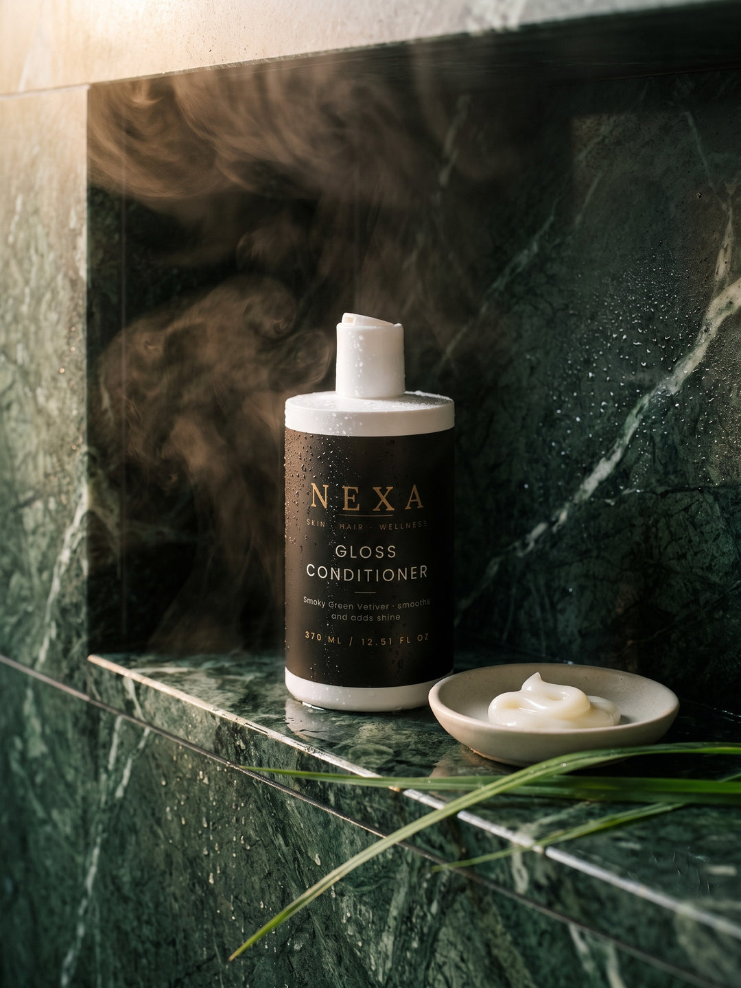 Après-shampooing Gloss, Smoky Green Vetiver